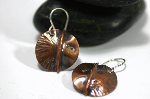 Fold Formed Earrings