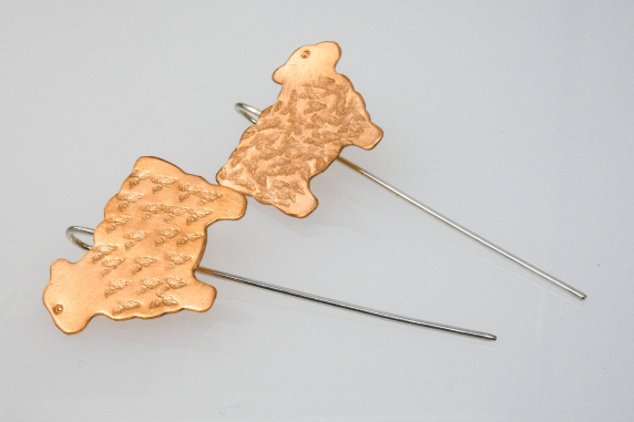 Sheep Shawl Pin