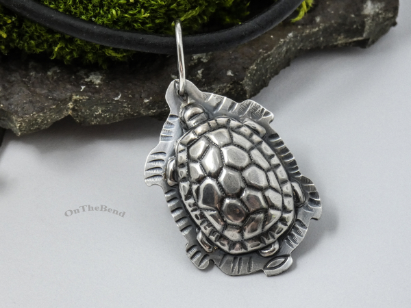 Turtle Pendant Silver