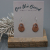 Copper Earrings - Small Disc Dangles