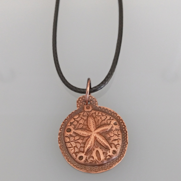 Starfish Necklace - Handmade Copper Pendant